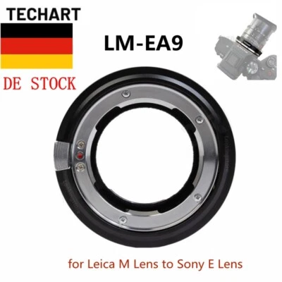 DE TECHART LM-EA9 Auto Foucs Adapter Leica M lens to Sony a9 A7R3 a6400 A7R4 A7C