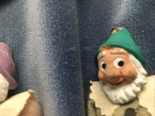 VTG Rare Snow White Prince Seven Dwarves King Queen Witch Shadow Box READ - Picture 19 of 24