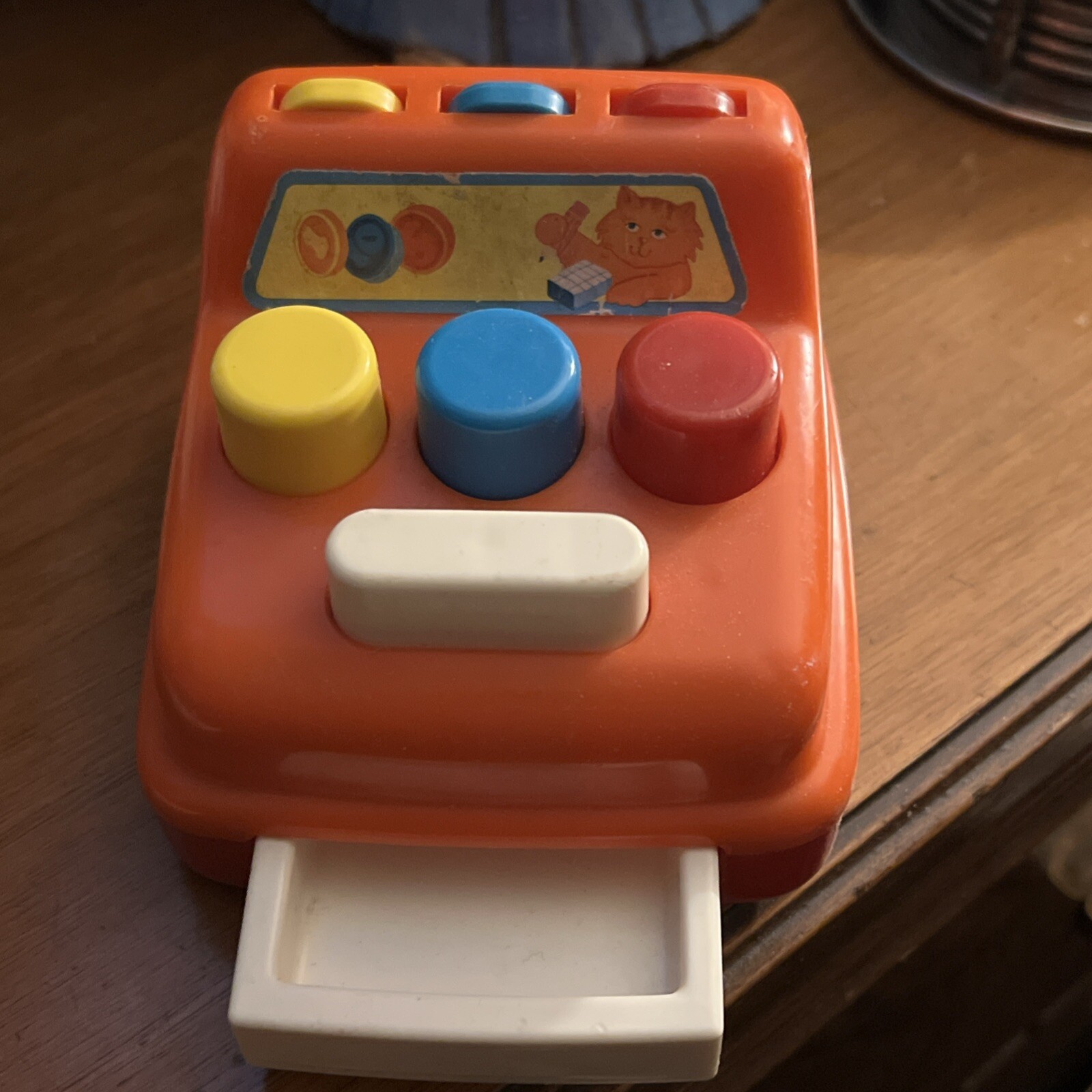 как выглядит Toy Tomy Ring-a-Dingy cash register Vintage. Ring Sound Works 1983 80s фото