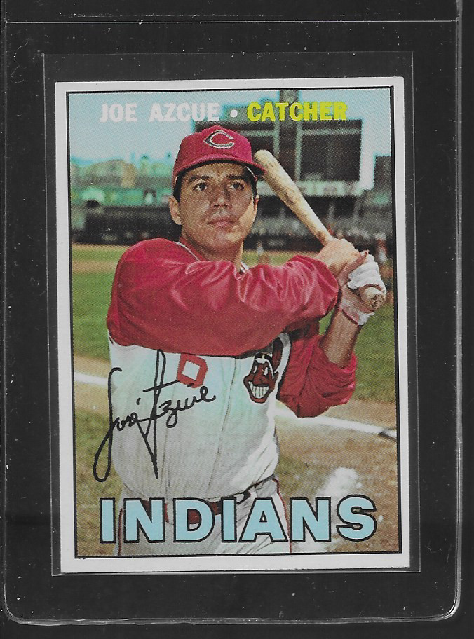 1967 TOPPS BASEBALL #  336 JOE AZCUE NICE CARD
