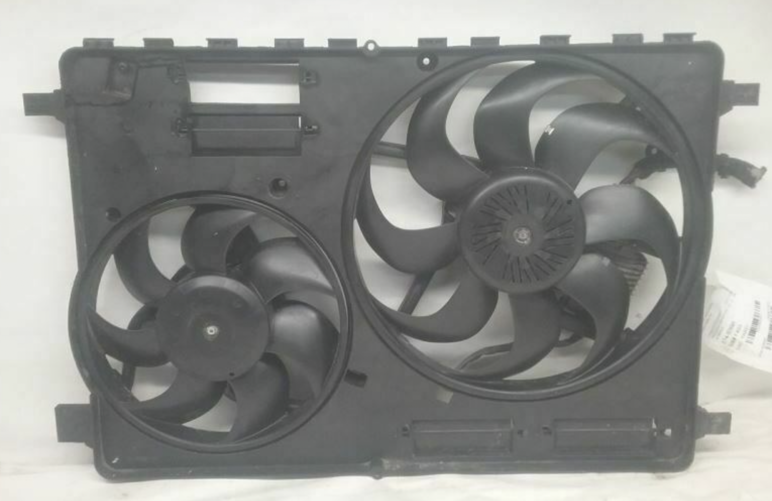 genuine volvo s60 xc60 s80 xc70 cooling fan assembly dual w/module