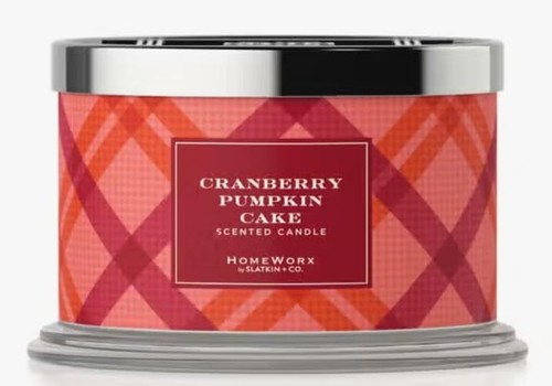 Homeworx by Harry Slatkin Cranberry Pumpkin Cake 4 Wick 18oz Candle