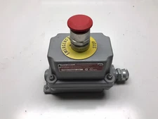Hubbell Killark FXCS-0MMR3 LOM Sealed Emergency Stop Switch 