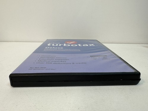 TurboTax DELUXE 2021 Federal+Efile Only NO State Windows /Mac NEW Sealed USA 3 - Picture 3 of 6