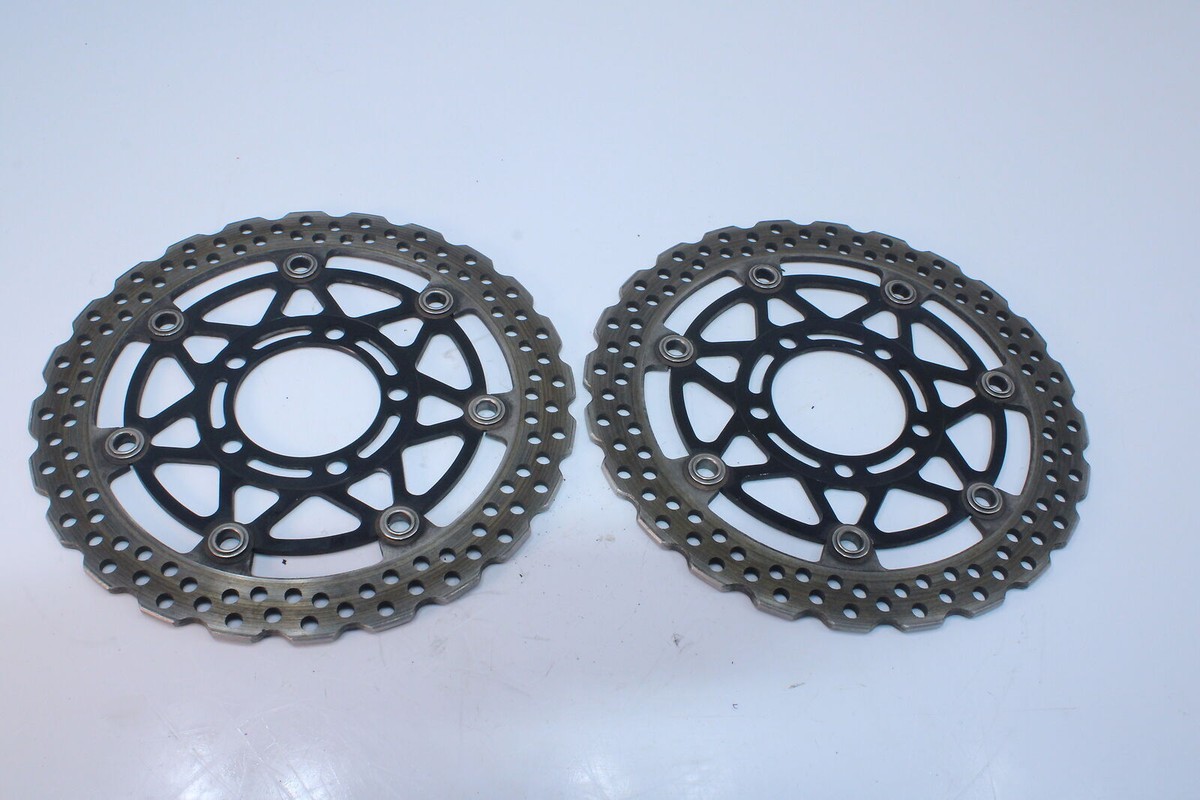 10-13 Kawasaki Z1000 Front Left Right Brake Rotors Discs