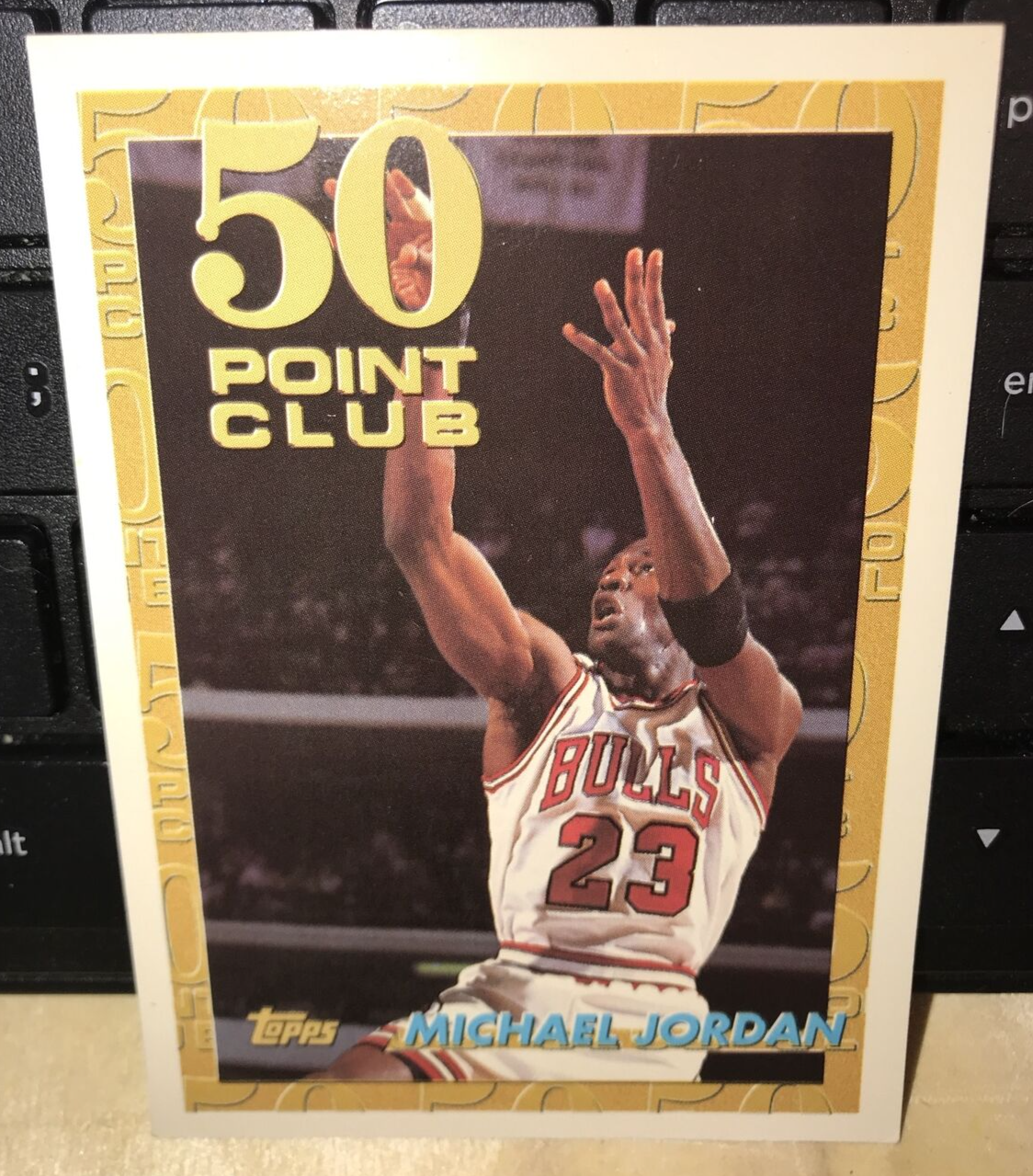1993 Topps Michael Jordan 50 Point Club #64 Chicago Bulls basketball card |  eBay