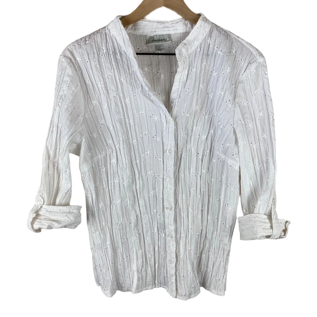 Dress barn sales white blouse