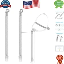 2-Pack Leak-Proof Short Replacement Tubes for Swift Fx - Noise Reduction Design