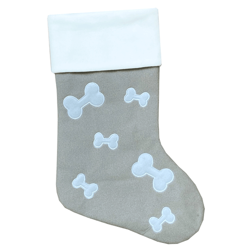 Personalised Embroidered Christmas Stocking Deluxe Silver Santa UK Xmas Luxury - Picture 23 of 23