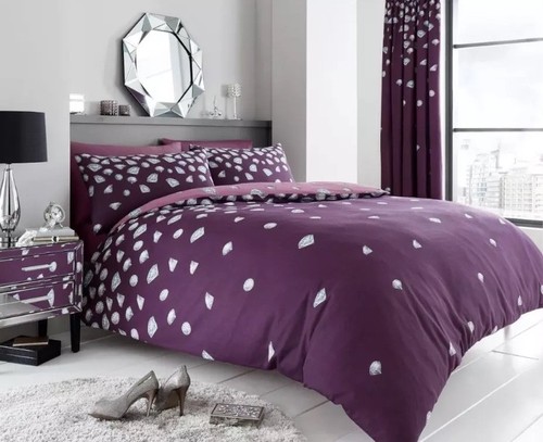 Duvet Cover With Pillow Case Quilt Cover Bedding Set Single Double and King Size - Picture 6 of 7