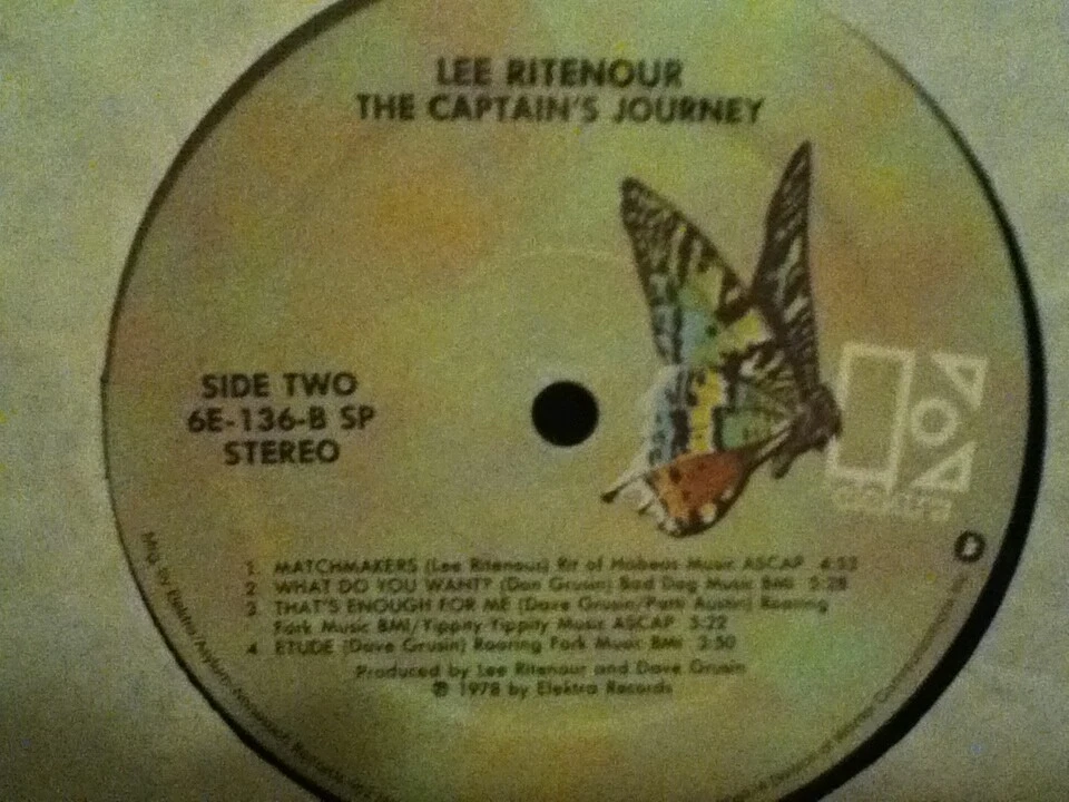 LEE  RITENOUR             LP      THE   CAPTAIN,S   JOURNEY   Foto 3 de 4