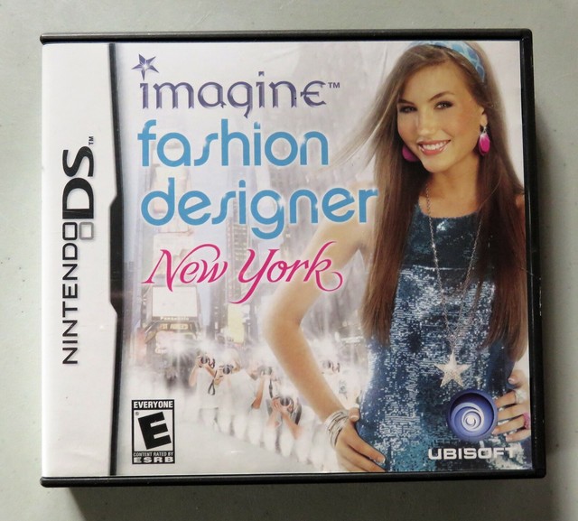 Imagine Fashion Designer New York (Nintendo DS, 2008) Game, Case
