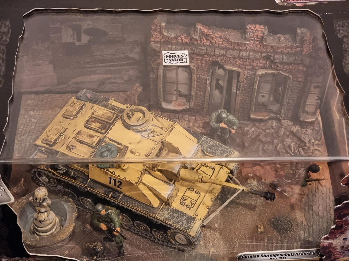 forces of valor Ⅲ号突撃砲G型　1944イタリア Forces Of Valor 1944 German Panzer Sturmgeschutz III Tank