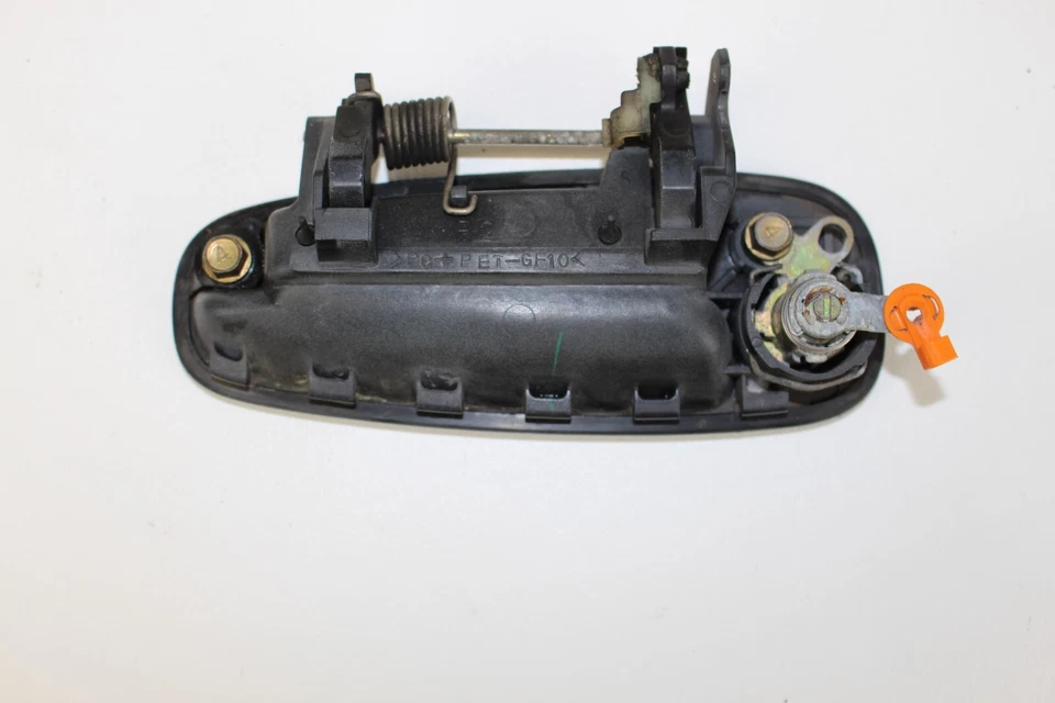 Manija de puerta exterior derecha pasajero Toyota Celica 1994-1999 OEM probada ♻ NEGRA Foto 3 de 4