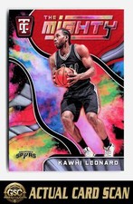 2017-18 Panini Totally Certified Kawhi Leonard #3 The Mighty