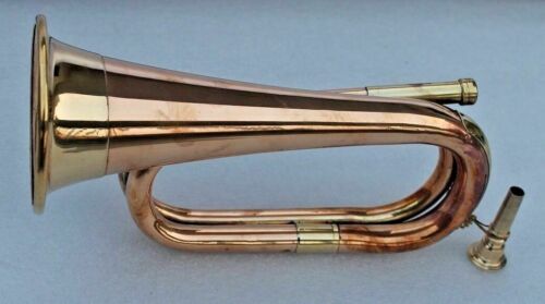 Bugle Sound Horn Copper Instrument Boy Scouts Military DAM-F80RJ - 第 1/4 張圖片