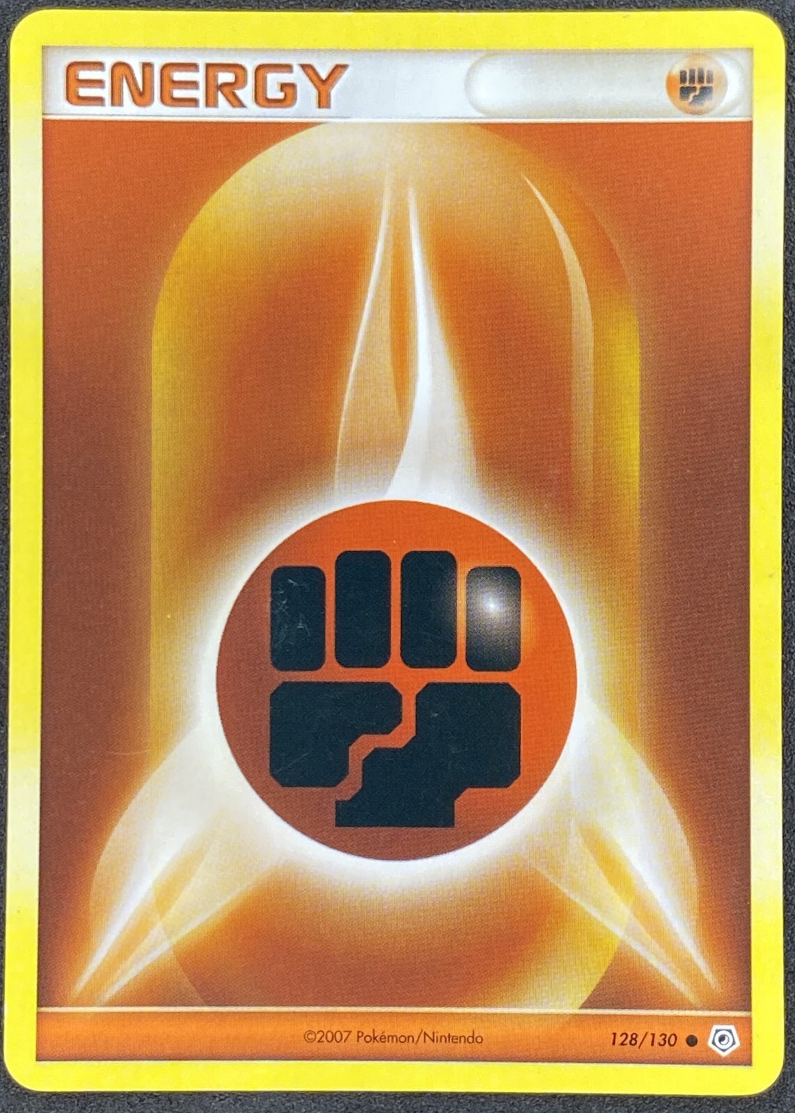 Pokémon Fighting Energy 128/130 DP Diamond & Pearl LP/NM