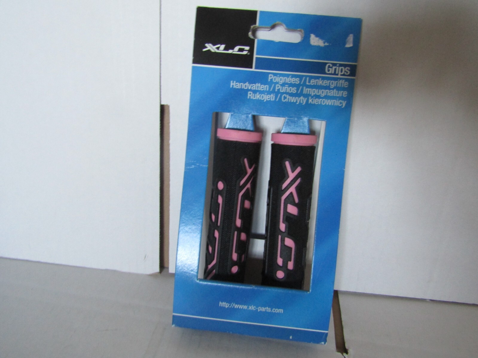 XLC Handlebar Grips PINK/BLACK