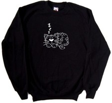Sleeping Cat Sweatshirt