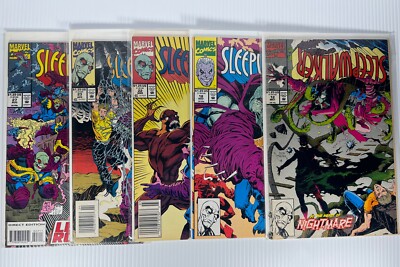 Sleepwalker #12 18 22-23 27 (lot of 5) Bob Budiansky Marvel Comics 1992 VF/NM
