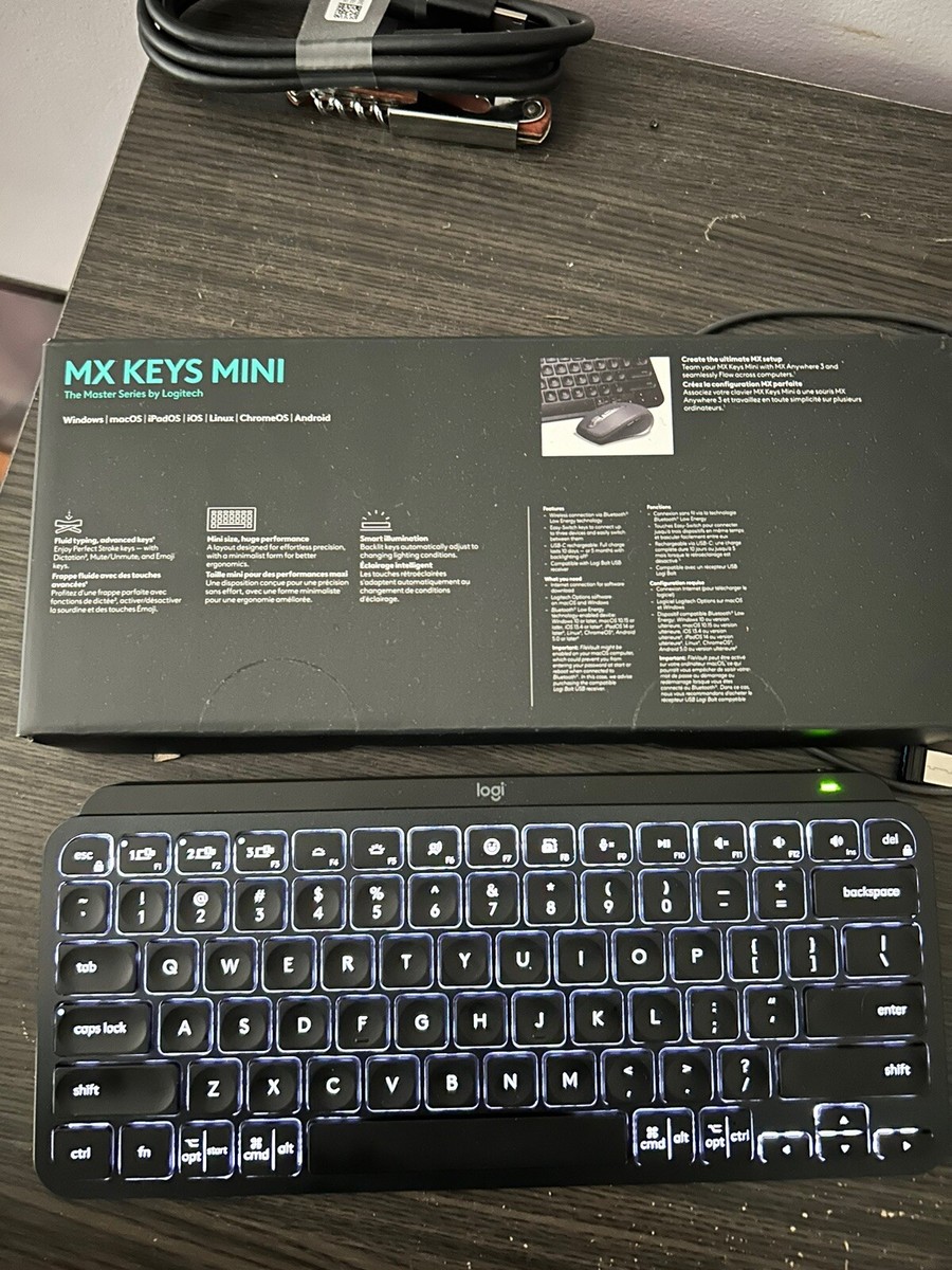 Logitech MX Keys Mini-Wireless-Black | eBay