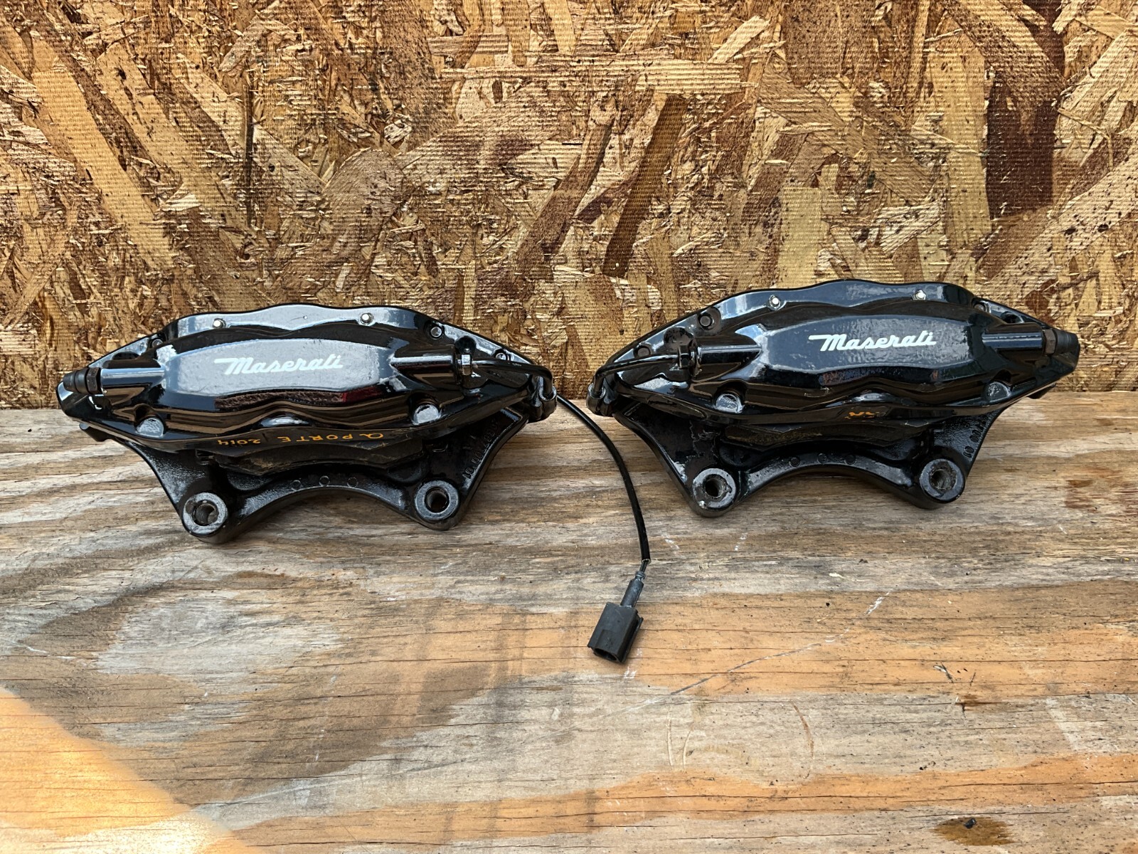 💎2014 - 2016 MASERATI QUATTROPORTE REAR LEFT & RIGHT BRAKE CALIPER SET OEM