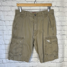 LEVI  S Mens Cargo Utility Shorts size 32 Red Tab khaki Shorts SPOT