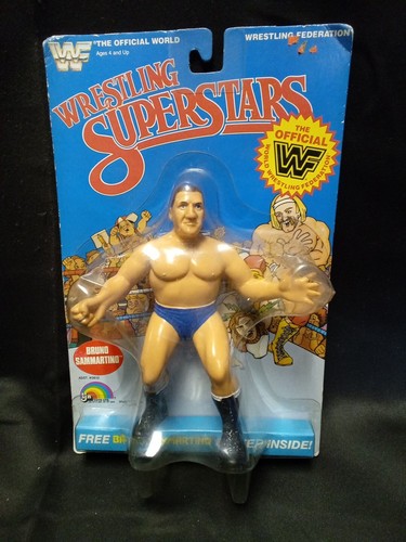 Vintage 1985 LJN WWF Wrestling Superstars BRUNO SA...