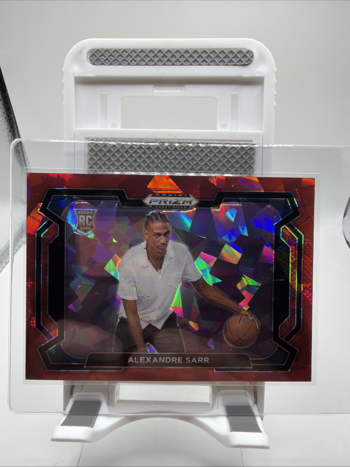 2024 Panini Prizm Draft Picks - Alexandre Sarr #52 Red Ice Prizm Variations (RC)