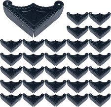 Box Corner Protectors Iron Edge Protectors Black Corner Guard Edge Cover 2.2" 2.