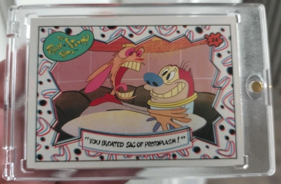 1993 The REN & STIMPY SHOW ! TOPPS! NKLDN  Puzzle" SAG OF PROTOPLASM. MINT 10🌱 - Image 3 of 4
