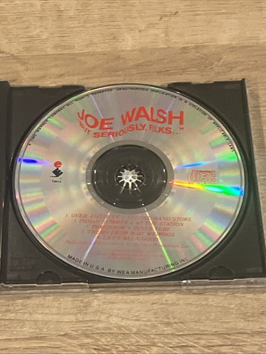 But Seriously Folks by Joe Walsh (CD, 1991) - Imagen 4 de 6