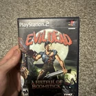 Evil Dead: A Fistful of Boomstick Sony PlayStation 2 PS2 CIB complete video game