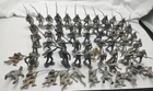 Vintage Marx Civil War Confederate Soldier Playset Figures Large Group