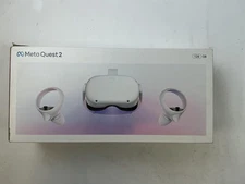 Meta Quest 2 VR Headset 128GB With Touch Controllers White Virtual Reality Set