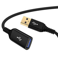 USB Extension Cable 10FT USB 3.0 High Speed Data Transfer Charger Cord for