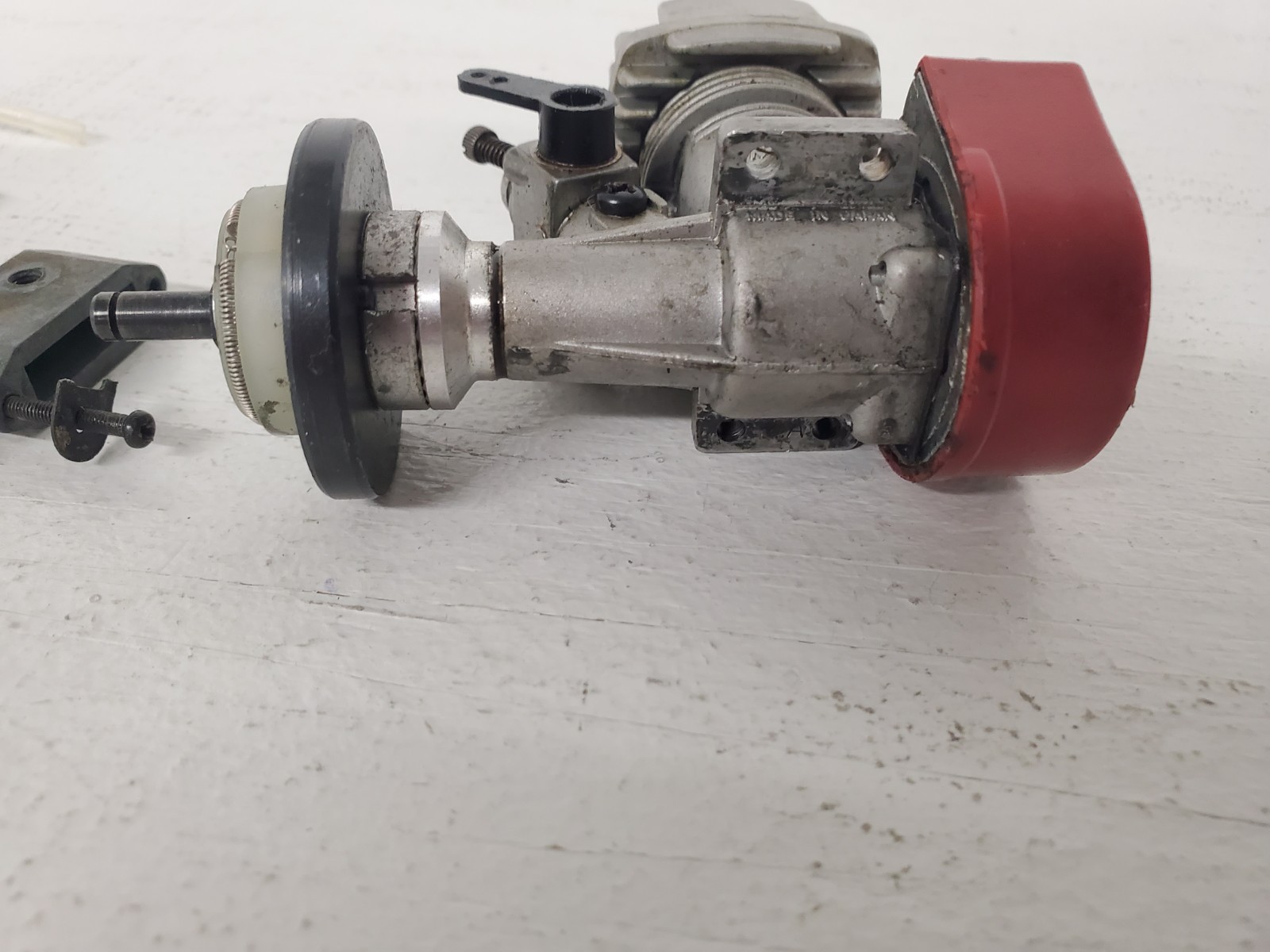 Kyosho Nitro Go Kart ?Engine O.S. Max 10 FP Please Look And Read Has Compression