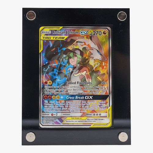 Pokemon TCG Cosmic Eclipse 222/236 Reshiram & Zekrom GX ULTRA RARE NM