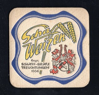 Bierdeckel Schäff Bräu Treuchtlingen