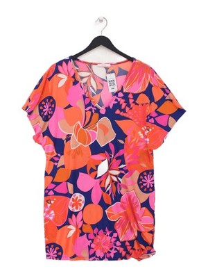 Trina Turk Damen Top M Multi Polyester mit Elasthan Tunika