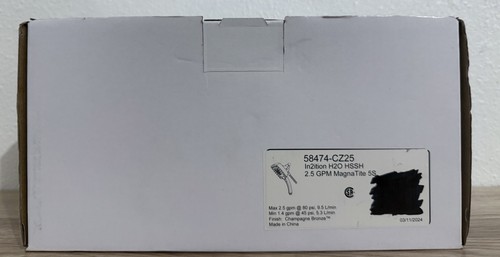 Delta 58474-CZ25 Universal Showering 2.5 GPM Multi Function 3-in1 - Lumicoat