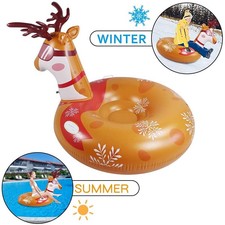 Rutschfester aufblasbarer Schwimmer Schlitten...