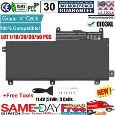   LOT CI03XL Battery for HP ProBook 640 G2 645 G2 650 G2 655 G2 801554-001 C103XL