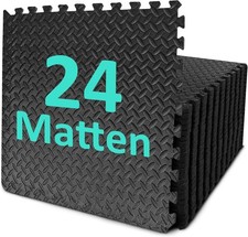 Hochwertige Bodenschutzmatten Fitness-Set, ru...