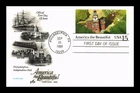 Dr Jim Stamps America The Beautiful 15c Postal Card First Day Issue Artcraft