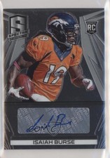 2014 Panini Spectra Rookie Auto 28/149 Isaiah Burse #274 Auto l8x