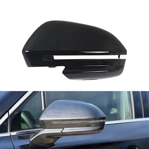 Left Door Side Mirror Cover Shell Black For Lincoln MKC 2014-2019 MKX 2015-2018