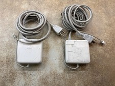 LOT OF 2 GENUINE Apple MacBook Pro MagSafe A1222 18.5V 85W Power Ac adapter