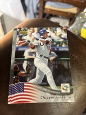 2006 Upper Deck World Baseball Classic Box Set - #9 Chipper Jones NM.