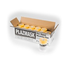 Pre-Taped Masking Film 2-Feet X 65-Feet, 12-Pack 2-Feet X 65-Feet